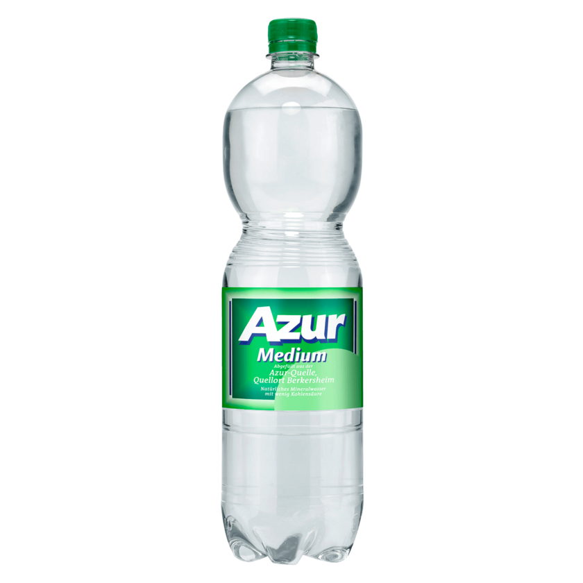 Azur Mineralwasser Medium 1,5l